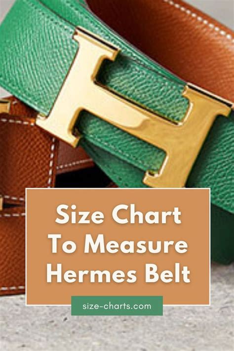 hermes belt hole size